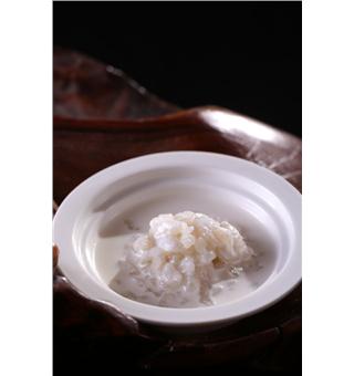生蘑杏汁炖雪蛤（筷道出品）